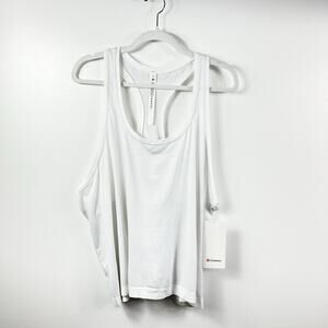 NEW Lululemon Swiftly Tech RB Athletic Tank 2.0 Race White Women’s Plus Size 20